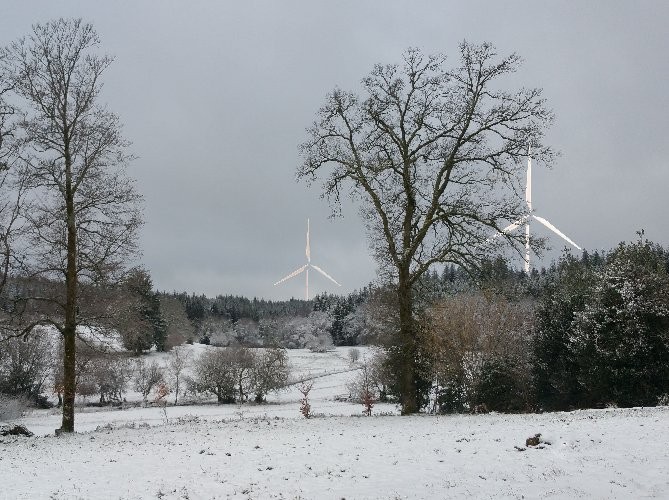 La Nouaille en hiver - chez Bourzeix E4 et E5